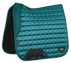 LeMieux Loire Memory Foam Dressage Pad -Marys Tack and Feed Store loire drsg memory peacock side 6349 lemieux 03255.1677098446