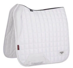 LeMieux Loire Memory Foam Dressage Pad -Marys Tack and Feed Store loire drsg memory white side 6641 lemieux 66600.1677098437