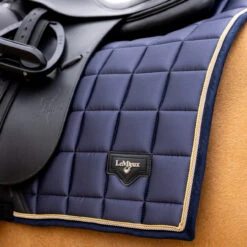LeMieux Loire Classic Dressage Square Pad SS25 -Marys Tack and Feed Store loire drsg pad s25 dusk detail IT05933005 lemieux 12782.1739996181
