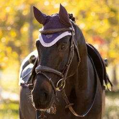LeMieux Loire Ear Bonnet AW25 -Marys Tack and Feed Store loire fly bonnet au25 juniper lifestyle IT06966 lemieux 33288.1755646614