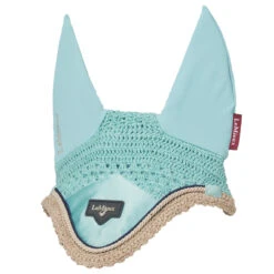 LeMieux Loire Ear Bonnet SS25 -Marys Tack and Feed Store loire fly bonnet s25 aqua hero IT05938004 lemieux 06136.1739997019