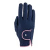 Roeckl Sports Roeckl Lona Riding Gloves Navy/Pink -Marys Tack and Feed Store lona glove navy pink 15 330336 roeckl 49113.1747251838