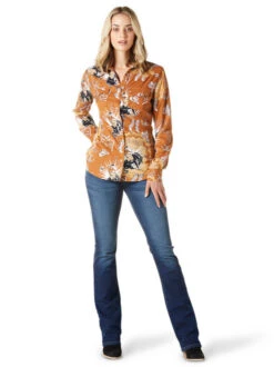 Wrangler Long Live Cowboys Rayon Shirt -Marys Tack and Feed Store long live cowboys rayon shirt full body 112336515 wrangler 26540.1691181495
