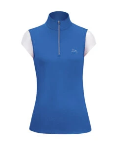 RJ Classics Luna 37.5 Sleeveless Training Shirt -Marys Tack and Feed Store luna 37.5 sleeveless shirt nebulas blue front LU515 rj classics 75393.1637446064