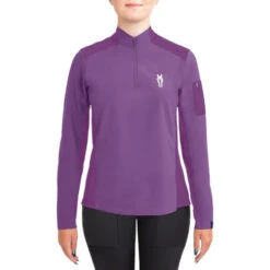 Irideon Luna CoolStretch Shirt Long Sleeve 11 Irideon Luna CoolStretch Shirt Long Sleeve -Marys Tack and Feed Store luna cool stretch ls purple hibiscus front 30 7005 PH toklat 04525.1684546077