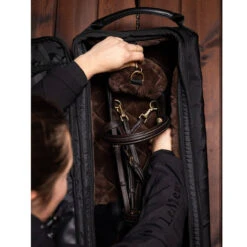 LeMieux Luxe Bridle Bag -Marys Tack and Feed Store luxe bridle bag black interior bridle hook 2 IT04977 lemieux 91244.1733604045