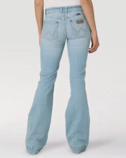 Wrangler Mae Mid Rise Trouser Jean -Marys Tack and Feed Store mae mid rise trouser elena back person 112330011 wrangler 79514.1682108380