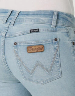 Wrangler Mae Mid Rise Trouser Jean -Marys Tack and Feed Store mae mid rise trouser elena pocket detail 112330011 wrangler 54038.1682108427