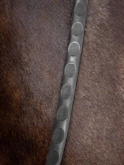 LeMieux Magna Grip Rubber Reins -Marys Tack and Feed Store magna grip rubber rein black silver lifestyle IT04852 lemieux 80076.1721445605