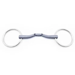 Fager Maria Titanium Loose Ring -Marys Tack and Feed Store maria TTNM loose ring grey MARIA135L fager 14212.1620771200