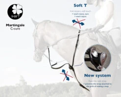 In Horse We Trust C-Cure Running Martingale -Marys Tack and Feed Store martingale c cure features ihwt 99875.1564448661