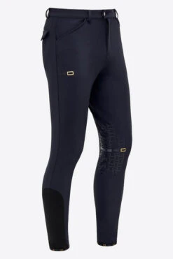Men's RG Breeches Knee Grip -Marys Tack and Feed Store men breech knee grip navy side BRM004 JS004 7901 RG 47573.1669869902