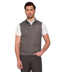 Horseware Ireland Men's Horseware AA Classic Light Gilet -Marys Tack and Feed Store men classic light gilet dark grey rider CVPDLH JDAR horseware 60236.1634424075