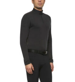 Men's Cavalleria Toscana Tech Wool Zip Turtleneck 11 Men's Cavalleria Toscana Tech Wool Zip Turtleneck -Marys Tack and Feed Store men tech wool turtleneck grey side POU222 LC001 CT 89003.1606957276