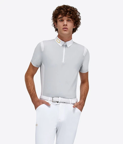 Men's RG Zip Competition Polo Short Sleeve 4 Men's RG Zip Competition Polo Short Sleeve - Image 2