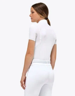 Cavalleria Toscana Mesh Insert Polo Short Sleeve