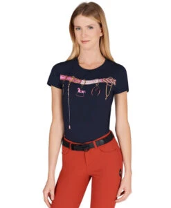 Vestrum Mondello Tee 11 Vestrum Mondello Tee -Marys Tack and Feed Store mondello ss tee shirt blue.red front W6081 65009 79 vestrum 19861.1681593699