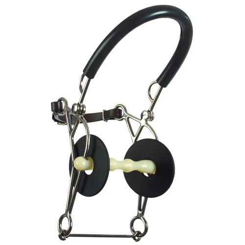 Happy Mouth Shaped Mullen Hackamore Combo 3 Happy Mouth Shaped Mullen Hackamore Combo