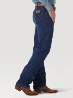 Men's Wrangler Cowboy Cut Original Fit Jeans 10 Men's Wrangler Cowboy Cut Original Fit Jeans -Marys Tack and Feed Store original fit cowboy cut indigo side 13MWZPW wrangler 03291.1658437027