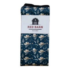 Red Barn Western Boot Socks -Marys Tack and Feed Store outlaw wrangler socks hero OUTLAW WRANGLER red barn socks 65146.1727304385