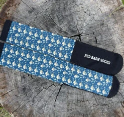 Red Barn Western Boot Socks -Marys Tack and Feed Store outlaw wrangler socks top bottom OUTLAW WRANGLER red barn socks 72426.1727304385