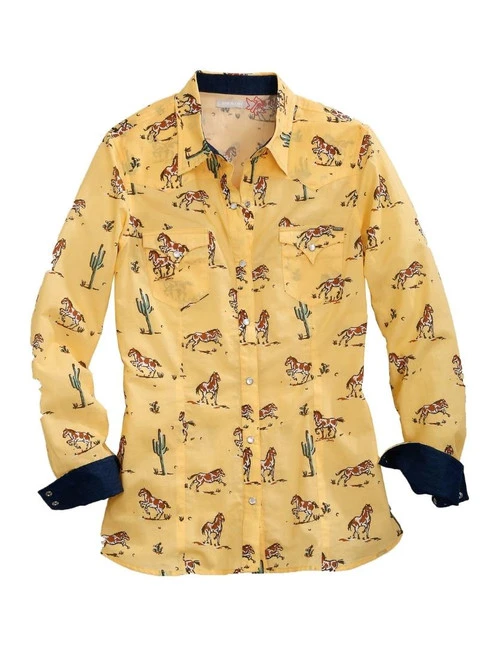 Tin Haul Painted Pony Long Sleeve Shirt 3 Tin Haul Painted Pony Long Sleeve Shirt