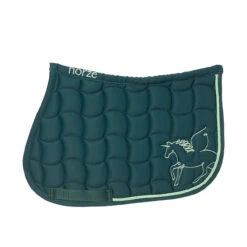 Equinavia Horze Pegasus Pony Saddle Pad -Marys Tack and Feed Store pegasus pony pad dp.sea .grn hero 17PZ12T DSGR P horze 81014.1745427026