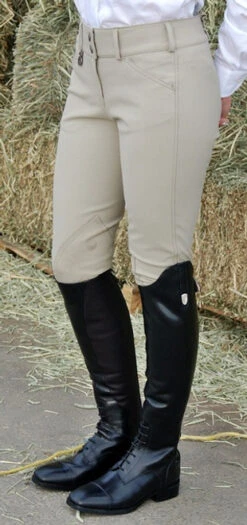 Pikeur Ciara Knee Patch Breeches -Marys Tack and Feed Store pikeur ciara safari front 44000 54144.1537222699