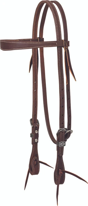 Weaver Leather Weaver Plains Indian Slim Brow Headstall 3 Weaver Leather Weaver Plains Indian Slim Brow Headstall