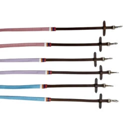 Pony DziaSport Rubber Reins With Clips 13 Pony DziaSport Rubber Reins With Clips -Marys Tack and Feed Store pony rubber reins clips multicolors dzia sport 70286.1733450389
