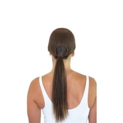 Ellsworth Ponytail Hairnet -Marys Tack and Feed Store ponytail hairnet darkbrown back DARK BROWN ellsworth 22980.1722264481