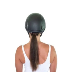 Ellsworth Ponytail Hairnet -Marys Tack and Feed Store ponytail hairnet darkbrown back helmet DARK BROWN ellsworth 89744.1722264481