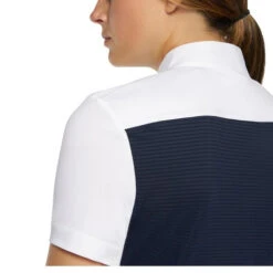 Cavalleria Toscana Seersucker Poplin Bib Shirt Short Sleeve 9 Cavalleria Toscana Seersucker Poplin Bib Shirt Short Sleeve -Marys Tack and Feed Store poplin bib compete ss royal blue back detail CAD206 JE146 Q790 cavalleria toscana 89526.1663986018