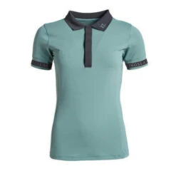 Kingsland Prisha Tech Polo Short Sleeve -Marys Tack and Feed Store prisha tech polo ss green 2220202408 kingsland 11799.1657135401