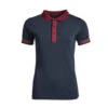Kingsland Prisha Tech Polo Short Sleeve -Marys Tack and Feed Store prisha tech polo ss navy 2220202408 kingsland 76608.1667014927