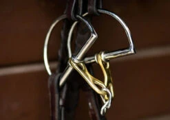 ProSeries Derby D-Ring Bit -Marys Tack and Feed Store pro derby dee bridle EHI 50428.1689804967