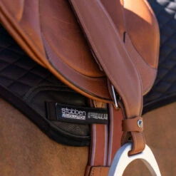 Stübben Pro-Jump Mono Leathers -Marys Tack and Feed Store pro jump mono leather saddle detail 10925 stubben 89208.1715127379