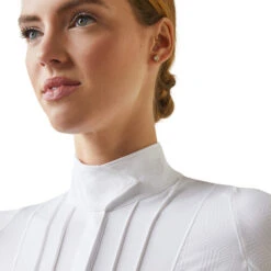 Ariat Luxe Show Shirt Long Sleeve -Marys Tack and Feed Store pro luxe show shirt white collar 10043396 ariat 40149.1676136289