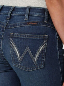 Wrangler Q-Baby Mid-Rise Shirley Jean 11 Wrangler Q-Baby Mid-Rise Shirley Jean -Marys Tack and Feed Store q baby mid rise shirley darkwash pocket detail 112336744 wrangler 11573.1689700753