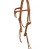 Berlin Leather Rattlesnake Knot Brow Headstall -Marys Tack and Feed Store rattlesnake knot headstall harness H205 berlin 83744.1672884318
