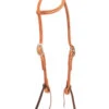 Martin Saddlery Rawhide Lace One Ear Headstall -Marys Tack and Feed Store rawhide lace 1 ear headstall natural HF23RL MS 66261.1678382603