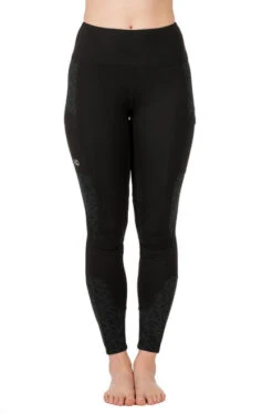 Horseware Ireland Horseware Reflective Riding Tights -Marys Tack and Feed Store reflective riding tights black reflect front CLHRTS KREF horsewear 59043.1651265987