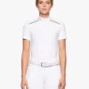 Cavalleria Toscana REVO Premier Polo Short Sleeve 2 Cavalleria Toscana REVO Premier Polo Short Sleeve -Marys Tack and Feed Store revo premier polo ss white front POD298 JC033 0001 CT 42815.1659744791