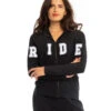 Goode Rider RIDE Hoodie -Marys Tack and Feed Store ride hoodie sweatshirt blk.hthr front 16161 7159 goode rider 06084.1684531958