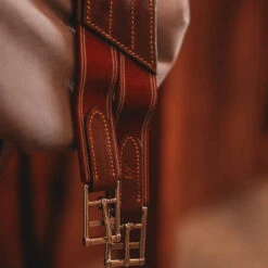 CommonWealth Rideau Anatomical Girth -Marys Tack and Feed Store rideau anatomical girth brown offset elastics commonwealth 09940.1734130687