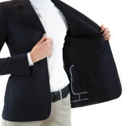 RJ Classics Nora Coat 13 RJ Classics Nora Coat -Marys Tack and Feed Store rj classics nora coat navy inside 98794.1557355075