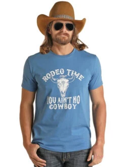 Rock & Roll Denim Men's Rodeo Time Tee