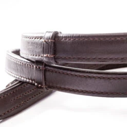 Kavalkade Rolled Softleather Reins With Stops -Marys Tack and Feed Store rolled softleather rein brown stop 22205 04 kavalkade 70887.1680907656