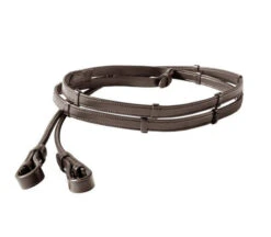 Kavalkade Rolled Softleather Reins With Stops -Marys Tack and Feed Store rolled softleather rein stops brown 22205 04 kavalkade 86366.1680907619