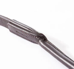 Kavalkade Rolled Softleather Reins With Stops -Marys Tack and Feed Store rolled softleather rein stops brown stitching 22205 04 kavalkade 98535.1680907667